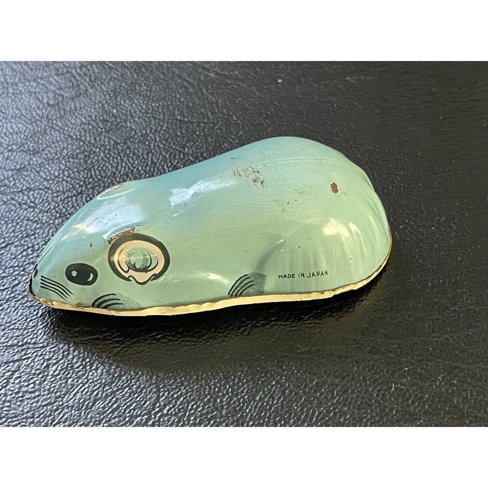 Vintage Metal Toy Mouse